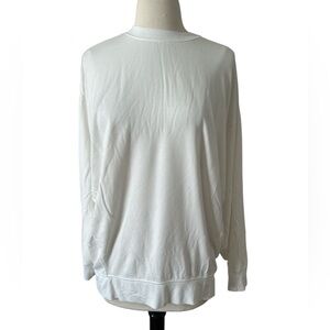 Express Classic White Sweatshirt
